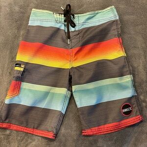 O’Neill size 24 (approximately size 8) board shorts